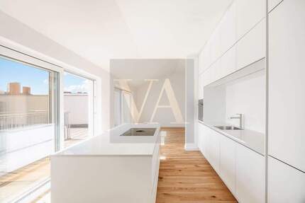 Modernes Penthouse mit Dachterrasse im historischen Kreuzberg - Berlin