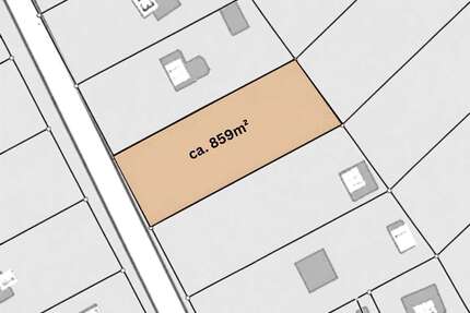 Grundstück zu verkaufen in Groß Köris 110.000,00 € 859 m²