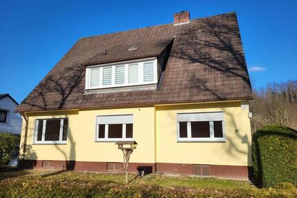 Die Wohnung liegt in einer ruhigen Lage in Bad Berleburg