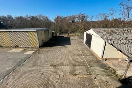 Gewerbefläche zur Miete: Freifläche mit 2 Lagerhallen - Eisenberg (Pfalz)