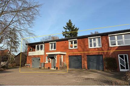 Schöne Wohnung mit 900 qm Garten und Werkstatt - Kirchgellersen