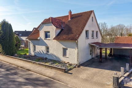 Ein- bis Zweifamilienhaus mit Wintergarten, großem Grundstück und vielseitigen Nutzungsmöglichkeiten - Löhne