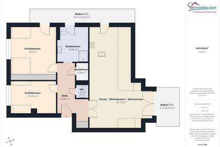 Wohnung zum Kaufen in Perl 377.800,00 € 120 m²