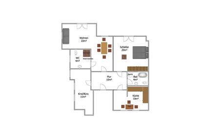 3-Zimmer Dachgeschosswohnung in Trachau – Voll möbliert! - Dresden Pieschen