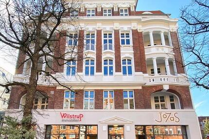 Moderne 2 Zimmer-Wohnung mit historischem Flair & 2 Balkonen - Kiel Blücherplatz