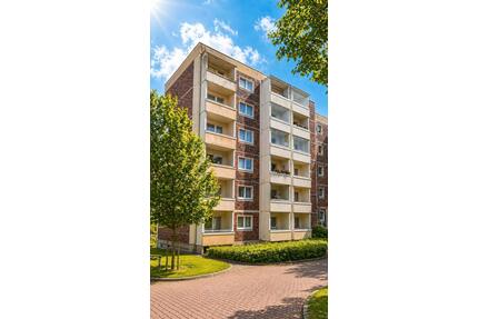 1-Raum Wohnung in Rostock mit Balkon, Stellplatz, EBK, Aufzug