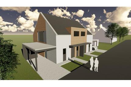 Moderne Neubau Doppelhaushälfte Erstbezug - Hemmoor