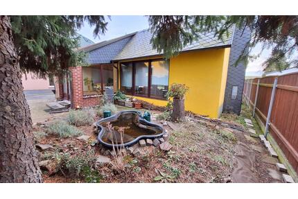 zuküntiges Baugrundstück ca.700qm mit Bungalow 70qm in Großbothen - Grimma