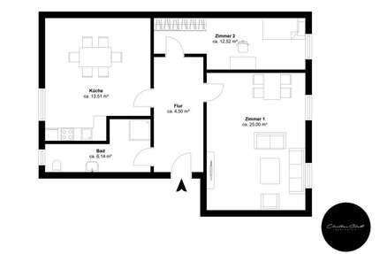 Wohnung zum Mieten in Dessau 320,00 € 61.67 m²