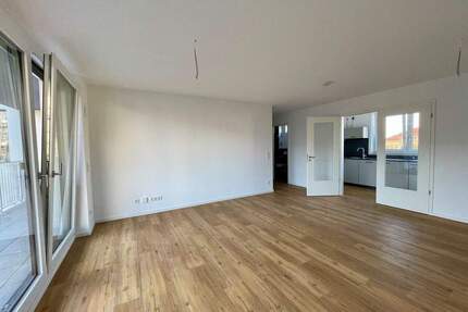 Große 2-Zimmer-Neubauwohnung mit Balkon! - Fürth Innenstadt
