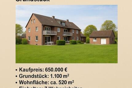 7 Parteien Mehrfamilienhaus mit Top-Rendite (9,42 %) - Stadtlohn