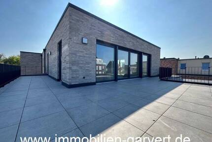 Neubau! Stadtnahe Penthouse-Wohnung mit Dachterrasse, Tiefgarage und Aufzug in Borken_A2451