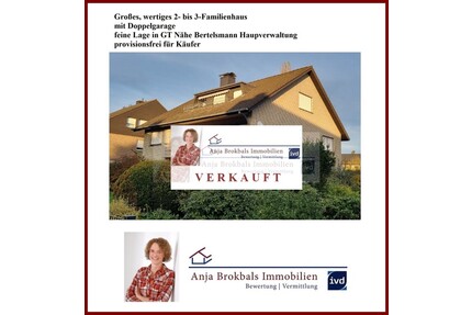 Viel Raum für 1 bis 3 Familien oder wohnen und vermieten! - Gütersloh