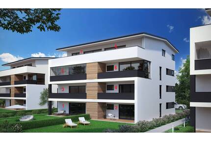 KfW-40 Hocheffizienzhaus - Kfw Darlehen zinsverbilligt Wohnung 1 - Sigmaringen