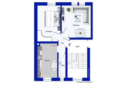 Wohnung zum Kaufen in Mannheim 149.000,00 € 47.42 m²
