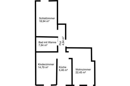 3-Raum-Wohnung im Zentrum von Schleiz – renoviert & familienfreun