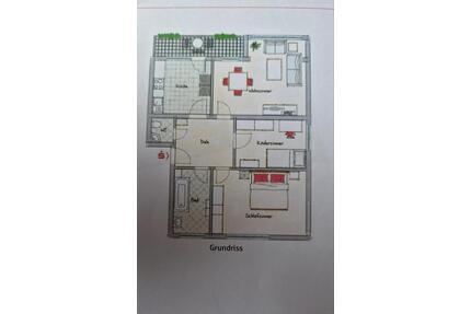 Wohnung in Haan-Gruiten - 995,00&nbsp;EUR Kaltmiete, ca.&nbsp; 73,00&nbsp;m&sup2; in Haan (PLZ: 42781)