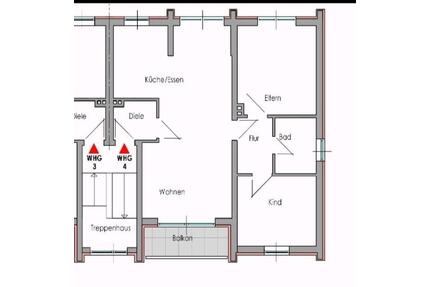 3 ZKB 79qm Wohnung in Erndtebrück