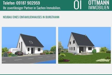 NEUBAU eines modernen Einfamilienhauses in Burgthann