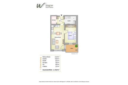 Moderne 2-Zimmer-Wohnung mit Balkon in Plattling - Wohnberechtigungsschein erforderlich!