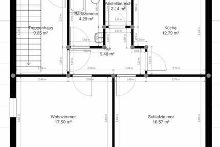 Frisch kernsanierte 2-Zimmer-Wohnung mit Terrasse in Ergoldsbach
