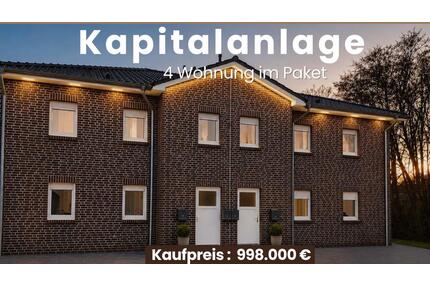 4 vermietete Wohnungen im Paket in Achim-Baden – Neubau 2019