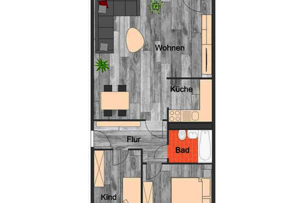 Wohnung zum Mieten in Zwickau 455,00 € 70 m²