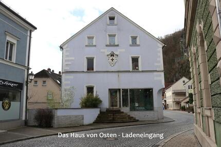 Wohn-Geschäftshaus Garten Nebengebäude Parkplätze provisionsfrei - Bad Berneck im Fichtelgebirge