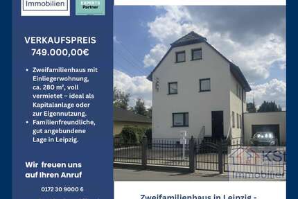 Haus zum Kaufen in Leipzig 749.000,00 € 280 m²