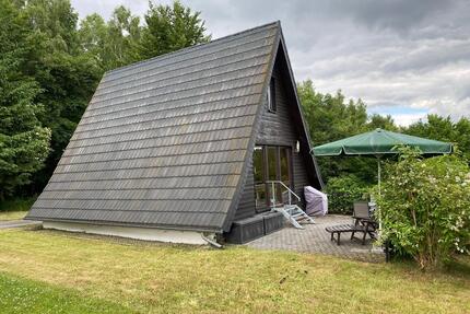 Ferienhaus Bungalow Finnhütte - Eigentum am Bleilochstausee - Bad Lobenstein