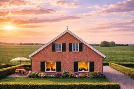 Neubau! Friesenhaus! Ferienhaus! Top isoliert! Mega Ausblick! - Bunde Bunderhammrich