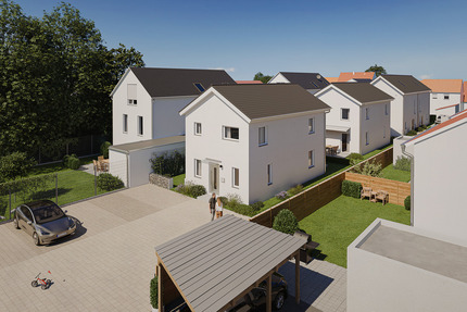 KFW Zinssenkungen nutzen- 4 ZKB- WC Stadthaus in Pfiffligheim - Worms