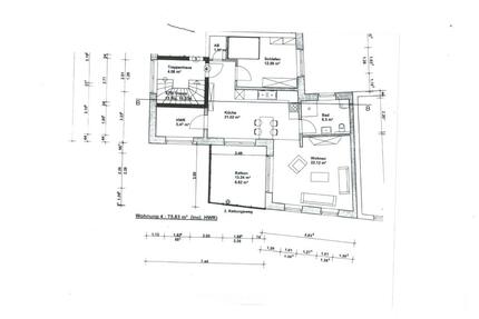 Zentrumsnahe Whg in Warendorf - 775,00&nbsp;EUR Kaltmiete, ca.&nbsp; 75,83&nbsp;m&sup2; in Warendorf (PLZ: 48231)