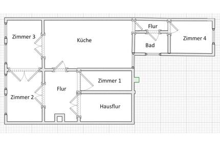 4 Raum-Wohnung - 635,00&nbsp;EUR Kaltmiete, ca.&nbsp; 122,00&nbsp;m&sup2; in Frankfurt (Oder) (PLZ: 15234) Booßen