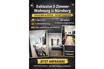 Exklusive 2-Zimmer-Wohnung in Nürnberg Erlenstegen