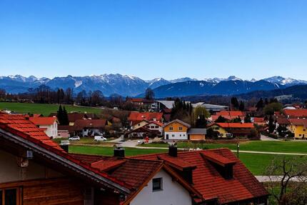 Neubauwohnung 2 Zimmer, eigener Garten, Außenstellplatz - Wessobrunn