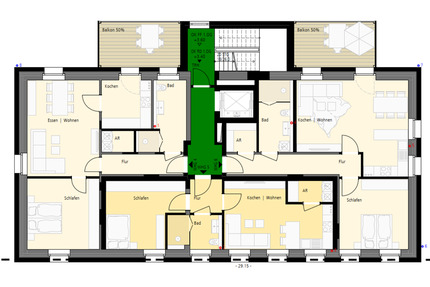 2-Zi.-Wohnung mit Aufzug – Erstbezug Mai 2026 - barrierefrei - Heek