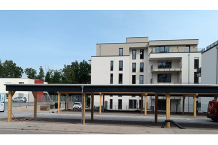 NEUBAU moderne 1-Zimmer-Wohnung mit Balkon in Uninähe in Homburg