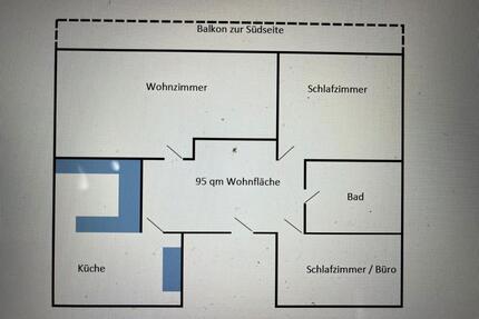 Mietwohnung Steinheim - 715,00&nbsp;EUR Kaltmiete, ca.&nbsp; 95,00&nbsp;m&sup2; in Steinheim (PLZ: 32839)