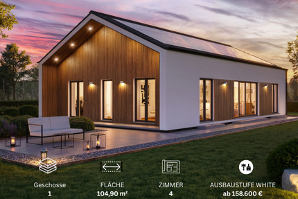 Kein Stress, kein Ausbau: Ihr Bungalow fix und fertig zum Erstbezug. - Schwalmtal Amern