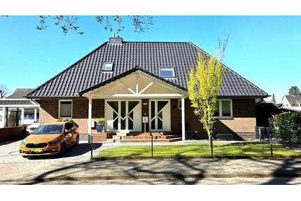 Traumhaus Bungalow + sep. Einliegerwhg. + Innenhof mit Pool + Garage uvm. + 0 % Käuferprovision! - Delmenhorst Hasport/Annenheide