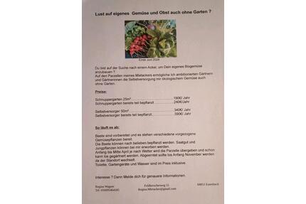 Gemüseacker - 190,00&nbsp;EUR Kaltmiete, ca.&nbsp; 0,00&nbsp;m&sup2; in Essenbach (PLZ: 84051)