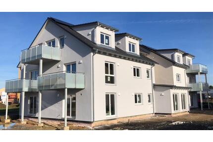 Top-Neubauwohnung 60 qm 2 Zi barrierefrei EG Aufzug Effizienzhaus - Wiesentheid