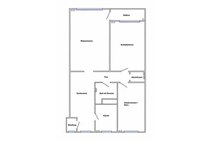 3-Zi-Wohnung in Wahlstedt | 80,02 m² | Südbalkon | provisionsfrei