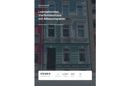 Vierfamilienhaus mit Altbaucharakter - Mönchengladbach