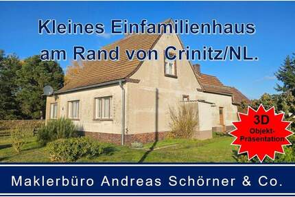 Kleines Einfamilienhaus in ruhiger Lage in der Töpfergemeinde Crinitz
