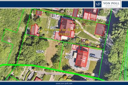 Bielefeld-Hillegossen: ca. 657 m² freies Grundstück | leichte Hanglage | 2. Reihe Hinterbebauung