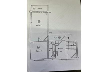 Kapitalanlage in Dresden Laubegast, sanierte 2 Zi. WE mit Balkon