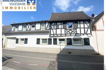 ** RESERVIERT! Kiedrich: Einfamilienhaus mit Einliegerwohnung in ruhiger Anliegerstraße **