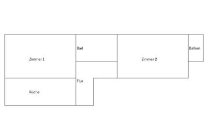2ZKB nähe Uni Regensburg - 820,00&nbsp;EUR Kaltmiete, ca.&nbsp; 56,00&nbsp;m&sup2; in Regensburg (PLZ: 93051) Ganghofersiedlung